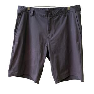 Rhone Commuter Stretch 9" Dark Gray Men's Shorts Size 33